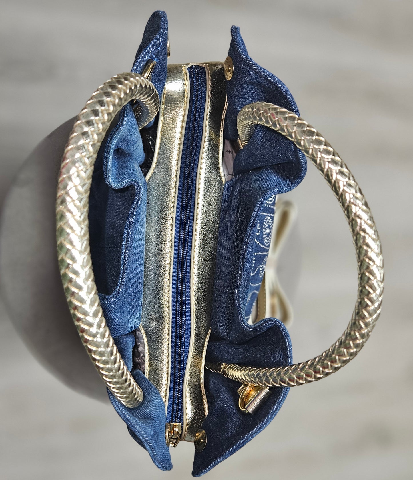 Bling Denim Bag