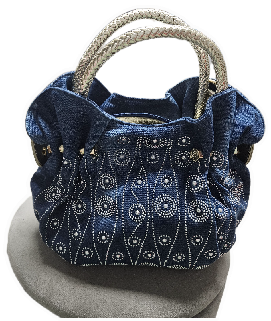 Bling Denim Bag
