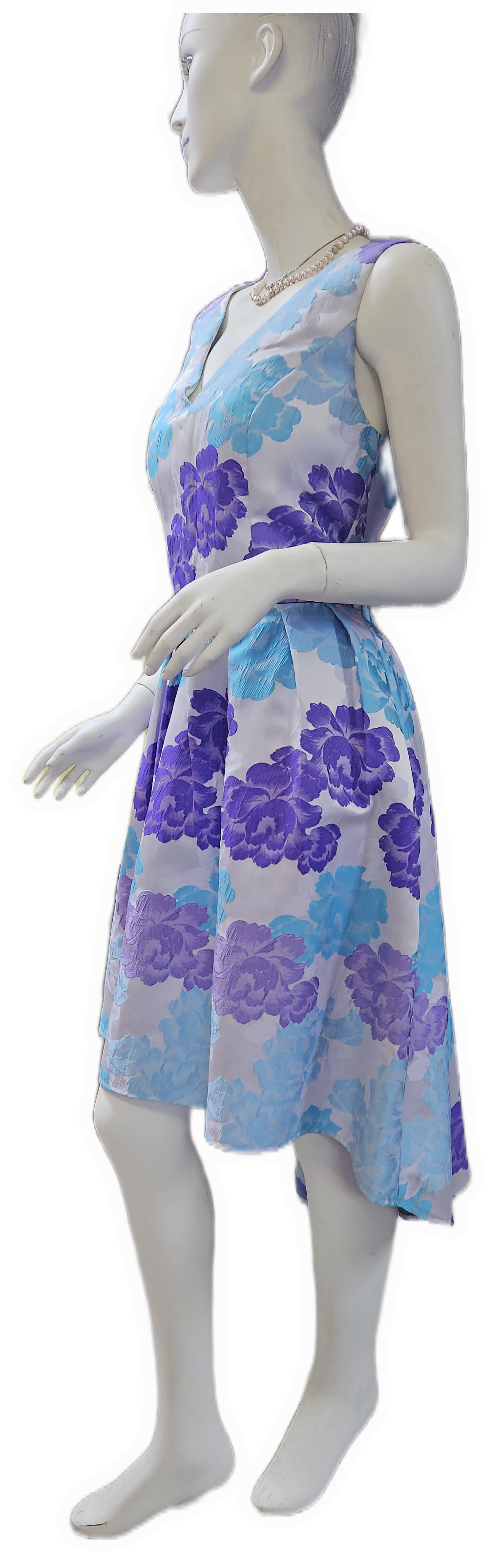 Stunning High Low floral Print Dress