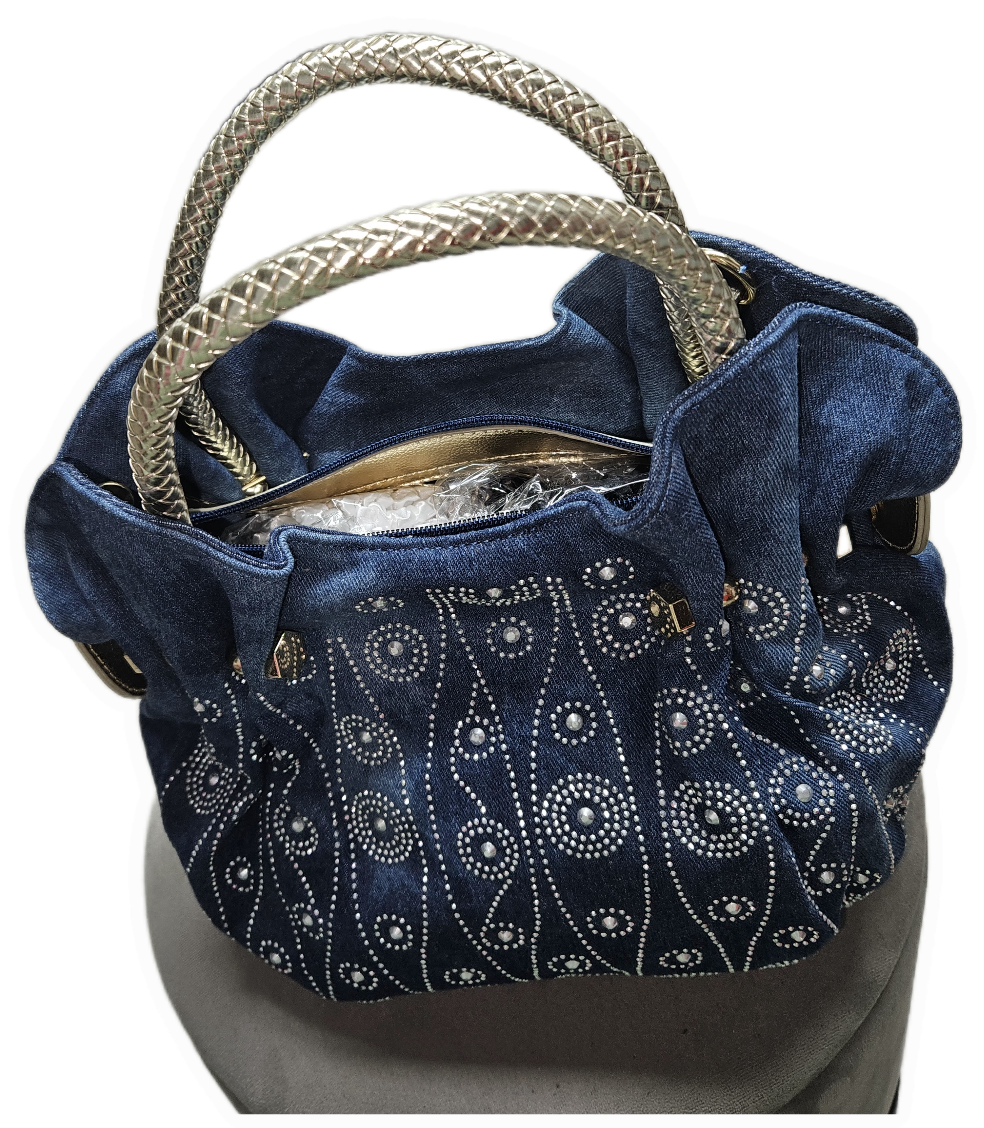 Bling Denim Bag