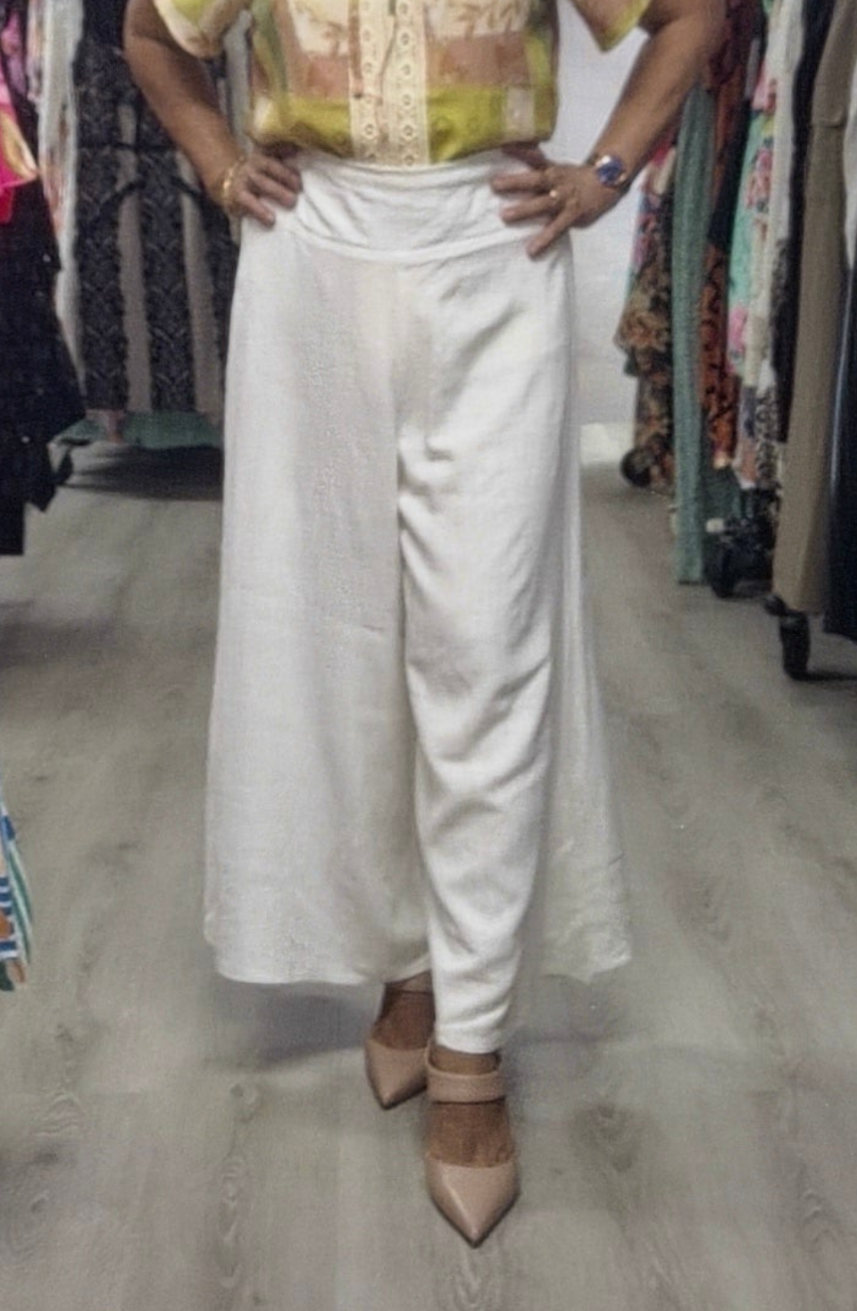 Linen Blend Pants