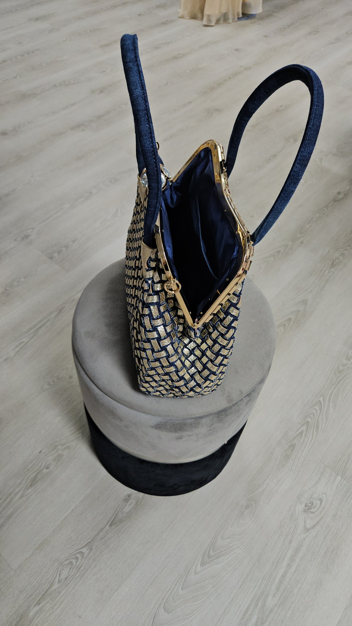 Bling Denim Bag