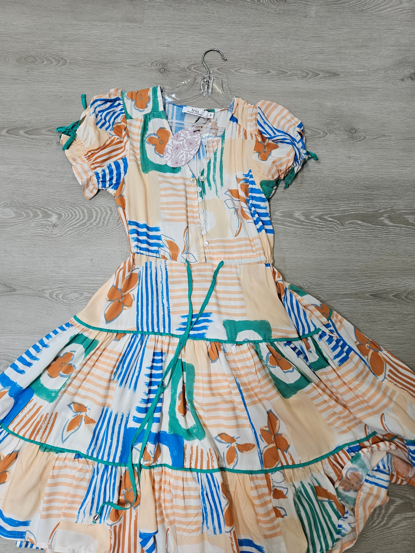 Fria The Label Leaf line print Dress